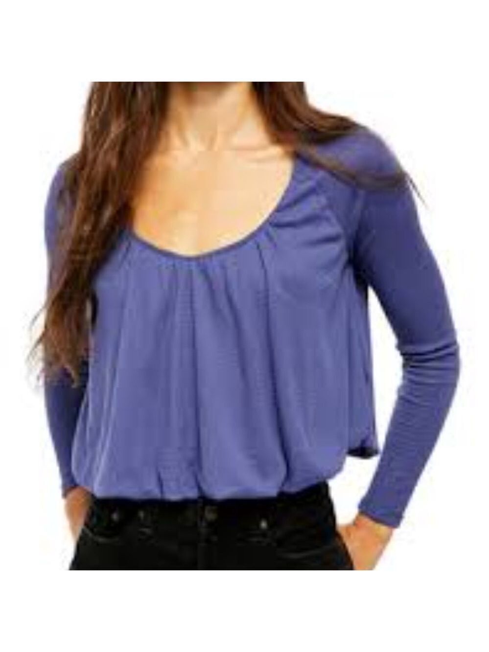 Free People Bondi Long Sleeve Blouson Thermal Top - Picture 3 of 9